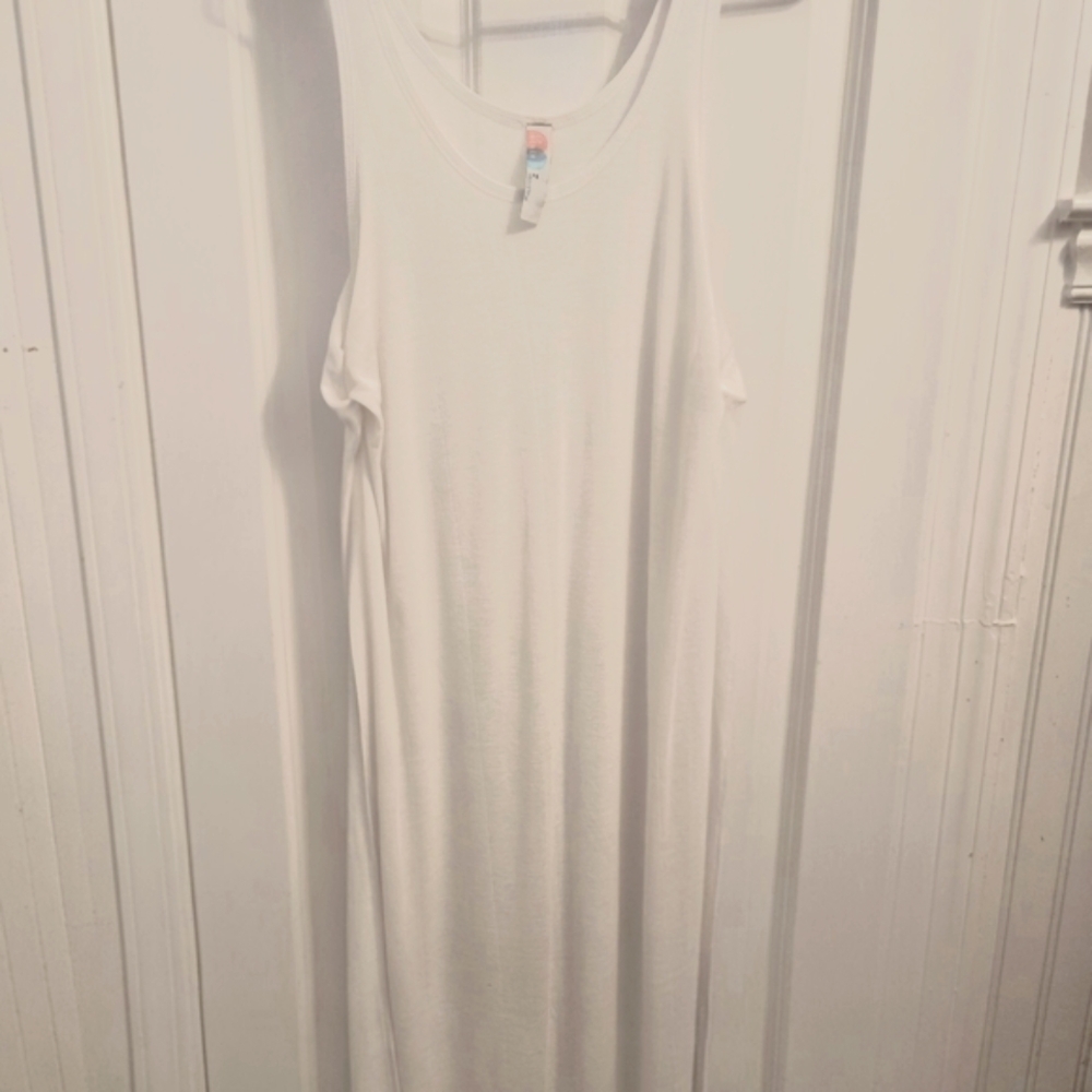FP Beach White Tank Dress And Shorts